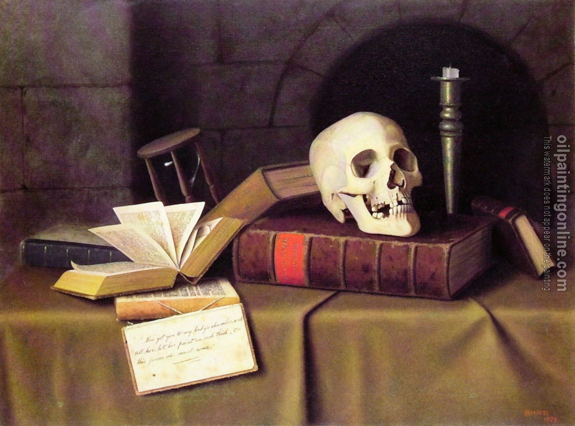 William Michael Harnett - Memento Mori